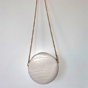 Small White Shoulder Purse